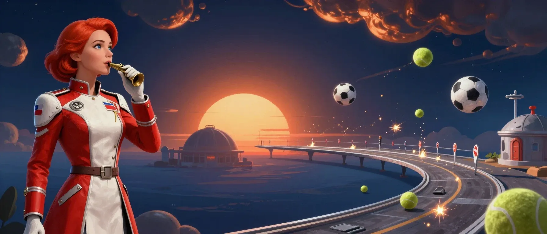 Rollbit mobile sports betting with football and tennis symbols